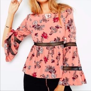 MINKPINK - Floral Crochet Blouse